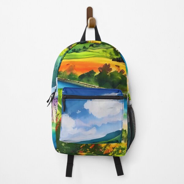 Item preview, Serenity's Haven: A Breathtaking Watercolor Landscape designed and sold by masabo.