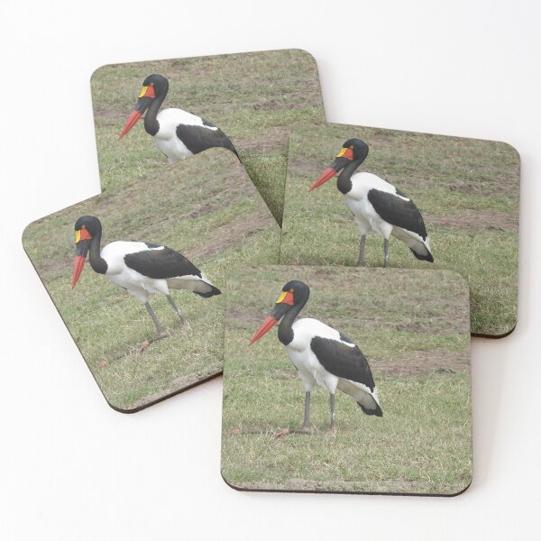 Item preview, Saddle Billed Stork in Africa designed and sold by Faunagraphy360.