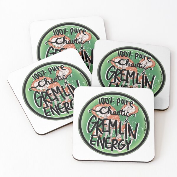 Item preview, 100% Pure Chaotic Gremlin Energy! designed and sold by Madison Douglas.