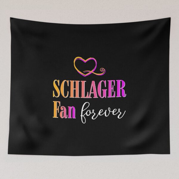 Item preview, Schlager fan forever designed and sold by ajkbilder.