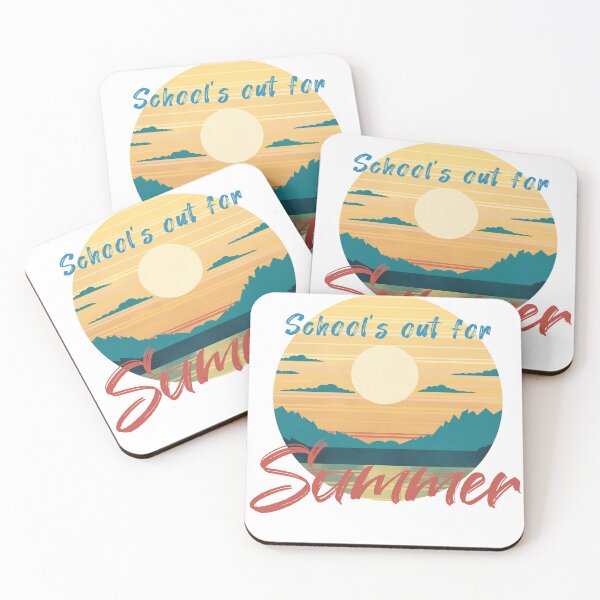 Item preview, Cute Retro Schools out for Summer teacher sunset shirt designed and sold by SweetWhiskers.