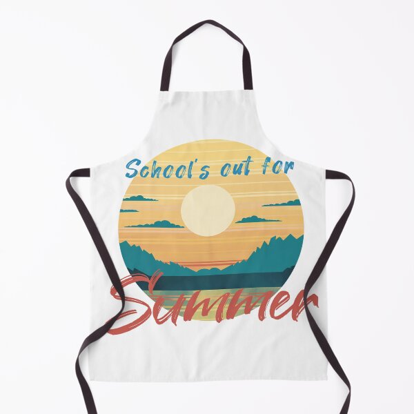 Item preview, Cute Retro Schools out for Summer teacher sunset shirt designed and sold by SweetWhiskers.