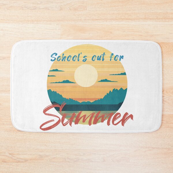 Item preview, Cute Retro Schools out for Summer teacher sunset shirt designed and sold by SweetWhiskers.