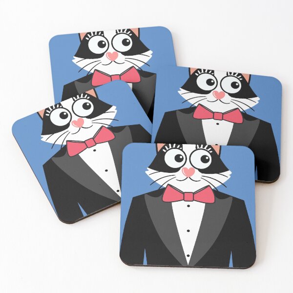 Item preview, Tuxedo cat designed and sold by GasconyPassion.