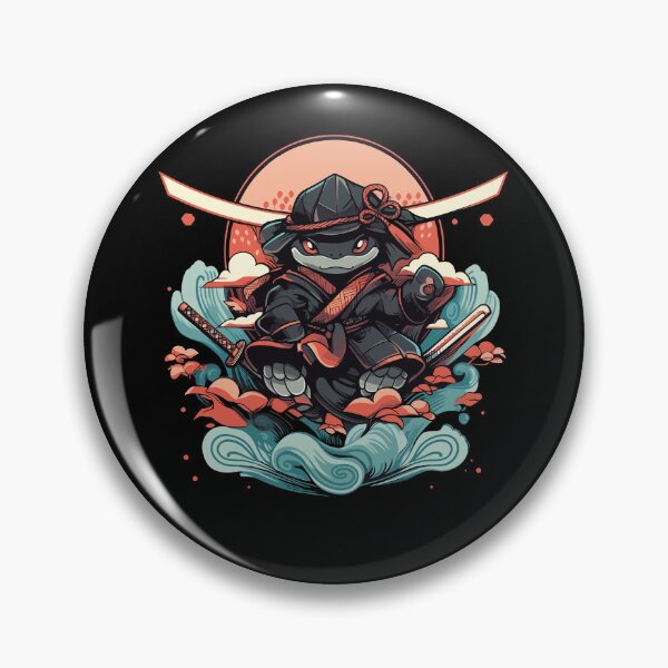 Item preview, Kawaii Samurai Turtle designed and sold by FurFashion.