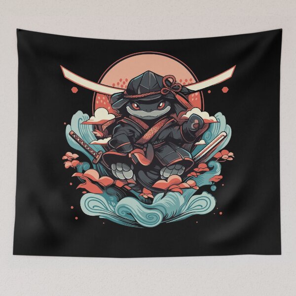 Item preview, Kawaii Samurai Turtle designed and sold by FurFashion.