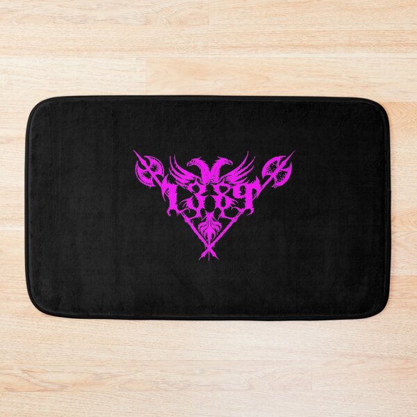 Item preview, 1389 logo in bright pink designed and sold by ClexStudio.