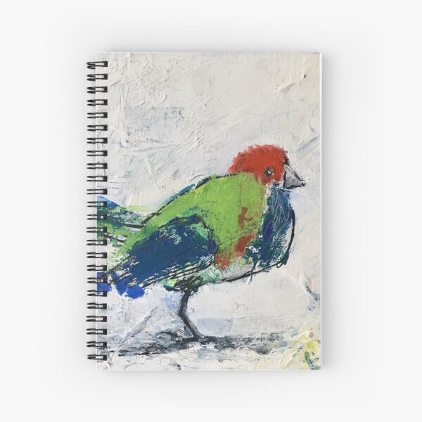 Birds That Whistle 3 Spiral Notebook