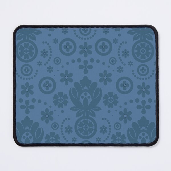 Item preview, Floral Eyelet Lace Pattern - Denim designed and sold by SilverPegasus.