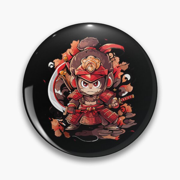 Item preview, Kawaii Samurai Monkey designed and sold by FurFashion.