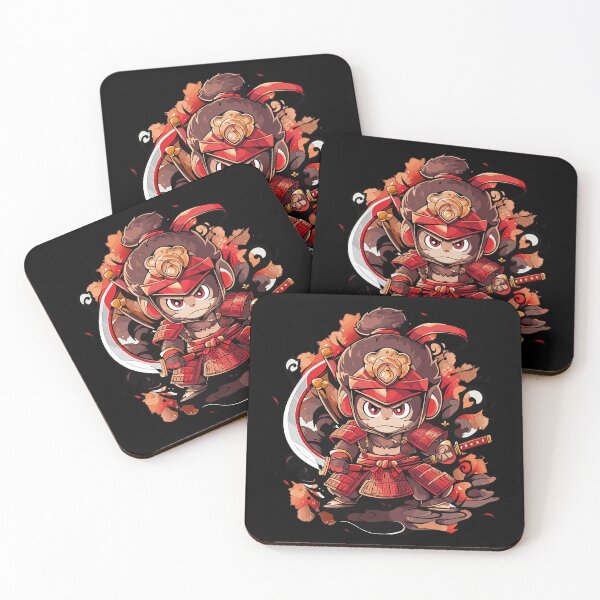 Item preview, Kawaii Samurai Monkey designed and sold by FurFashion.