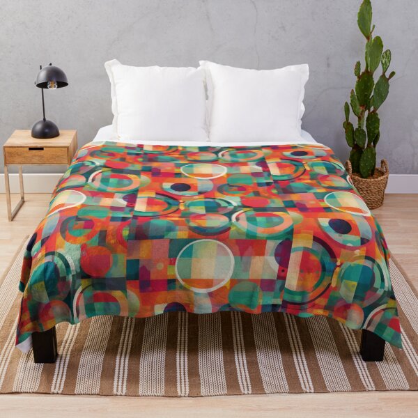 Item preview, Colorful Geometric Harmony Abstract Art Modern Playful Energetic designed and sold by DigiNook.