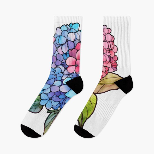 Item preview, Hydrangeas Stained Glass 6 designed and sold by BloomBoutiqueTs.