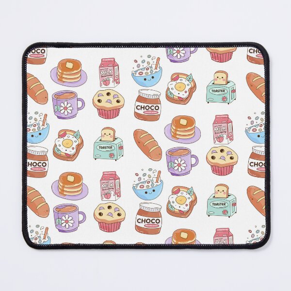 Item preview, Perfect Breakfast Kawaii Illustration, Set of 9 Cute Kawaii Designs designed and sold by OFMdesigns.