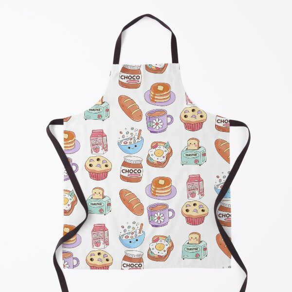 Item preview, Perfect Breakfast Kawaii Illustration, Set of 9 Cute Kawaii Designs designed and sold by OFMdesigns.
