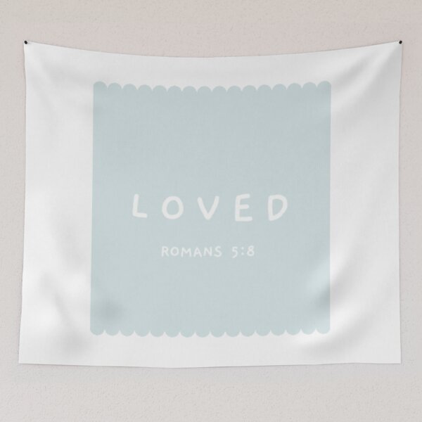 Item preview, Loved. Romans 5:8 designed and sold by GMM Designs.