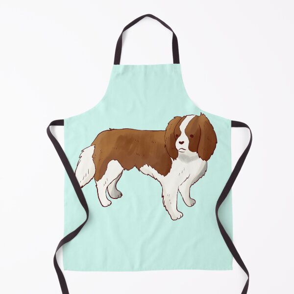 Item preview, Cute king charles spaniel illustration designed and sold by Mayarart.
