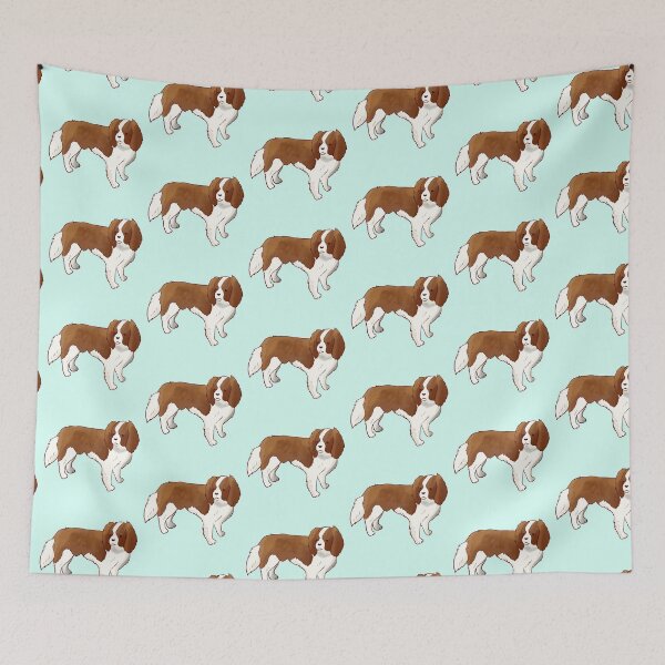 Item preview, Cute king charles spaniel illustration  designed and sold by Mayarart.