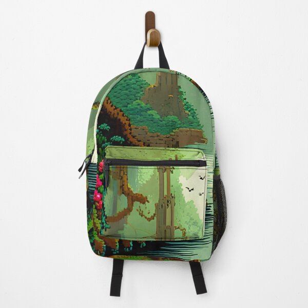 Item preview, A forest stream pixel art designed and sold by brandway.