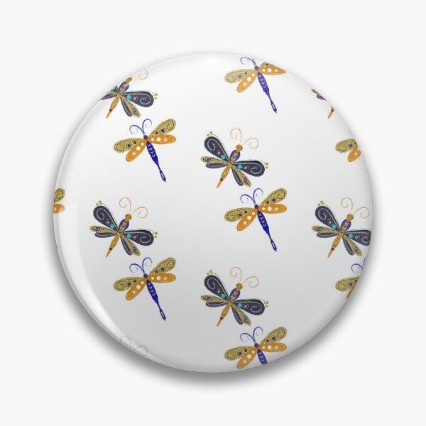 Item preview, Blue and Glitter dragonflies designed and sold by PritiRawtoo.