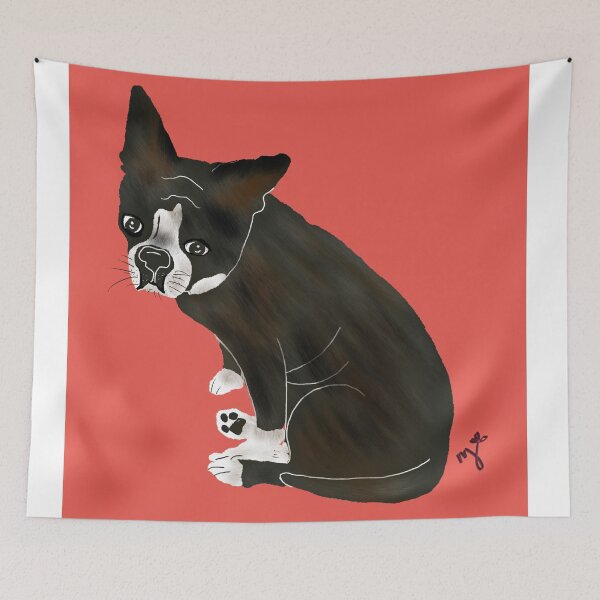 Artikelvorschau,  Boston Terrier Puppy entworfen und verkauft von Artful Things.