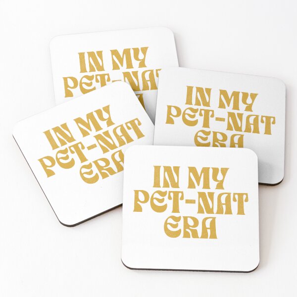 Item preview, Retro Style Pet-Nat Wine Lover in Gold designed and sold by CityVine.