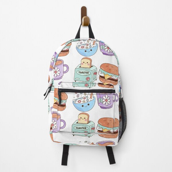 Item preview, Perfect Breakfast Kawaii Illustration, Set of 4 Cute Kawaii Designs designed and sold by OFMdesigns.