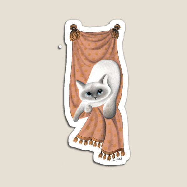 Cute Cat Pfps Sticker - Add some purr-fection to your life Magnet