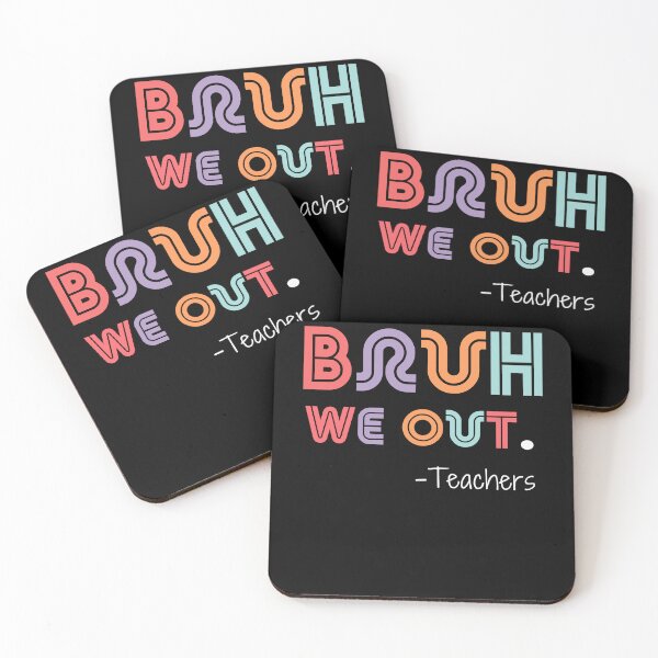 Item preview, Bruh We Out - Teachers - Retro Vintage Cute Funny End Of School Year Teacher designed and sold by smailjr.