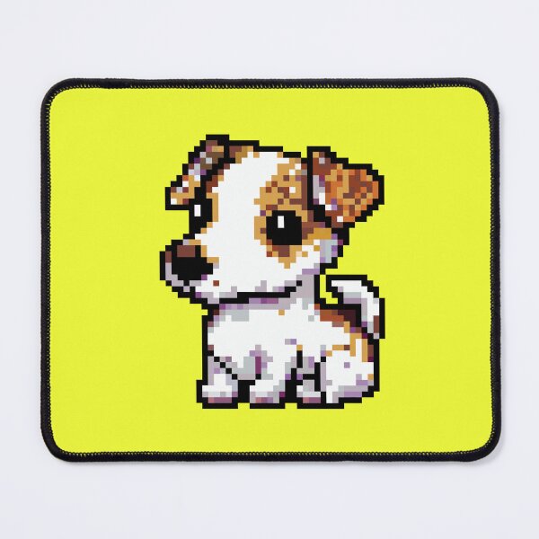 Item preview, Jack Russell Pixel Pal Yellow designed and sold by EveryKindaThing.