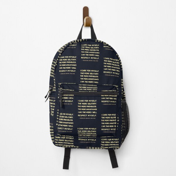 Item preview, Charlotte Brontë quote: I care for myself. The more solitary, the more friendless.... designed and sold by artbleed.