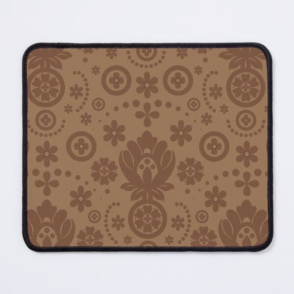 Item preview, Floral Eyelet Lace Pattern - Brown designed and sold by SilverPegasus.