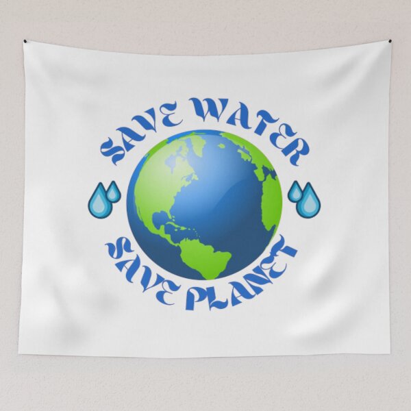 Item preview, Save water save the planet designed and sold by TeePassion.