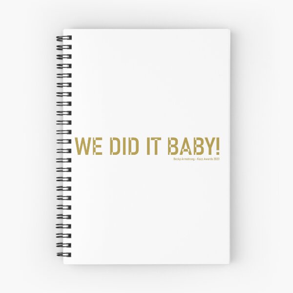 Item preview, We did it baby - Becky Armstrong 2023 designed and sold by CatiaCosta.