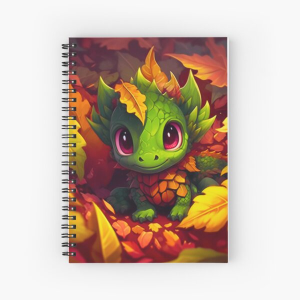 Item preview, Adorable Baby Leaf Dragon in the Autumn Leaves designed and sold by centaurydesigns.