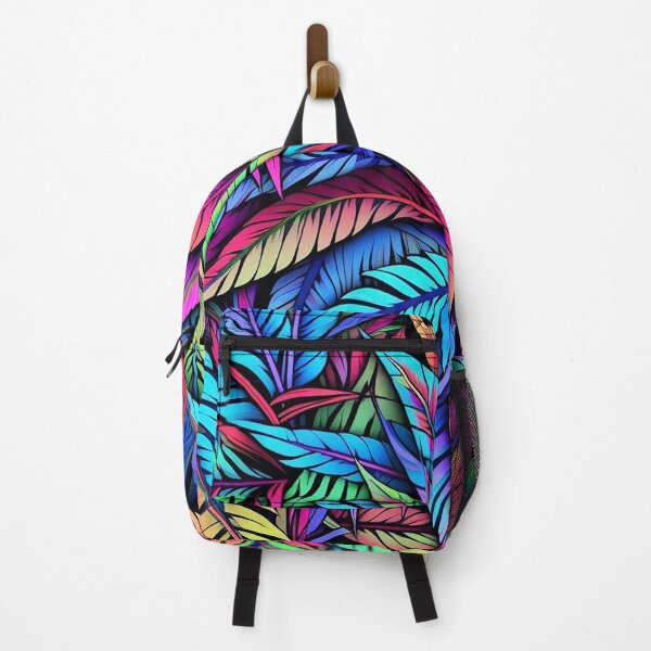 Item preview, Abstract Leafs Colorful Doodle Pattern designed and sold by Desfix.