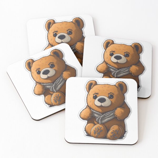 Item preview, Adorable Bear Hug Sticker | Cute Bear Design for Your Collection designed and sold by fabrykamarty.