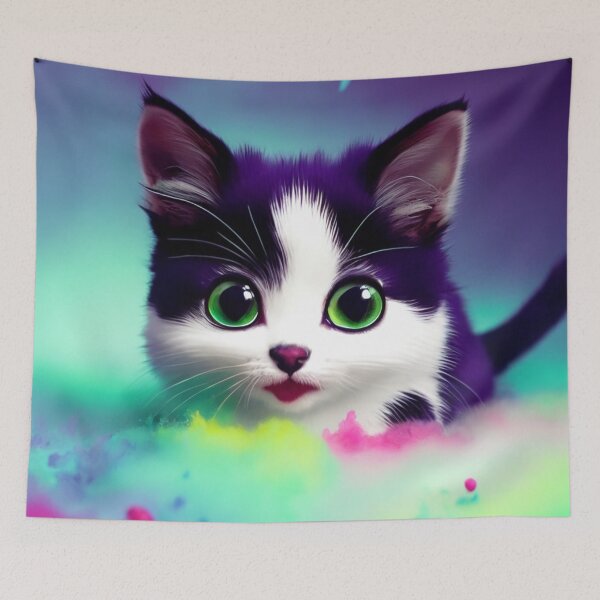 Item preview, Cute Cat Miaw 672 designed and sold by Hyper-Store.