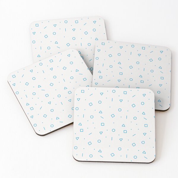 Item preview, Geometric shape doodles pattern designed and sold by rdxart.