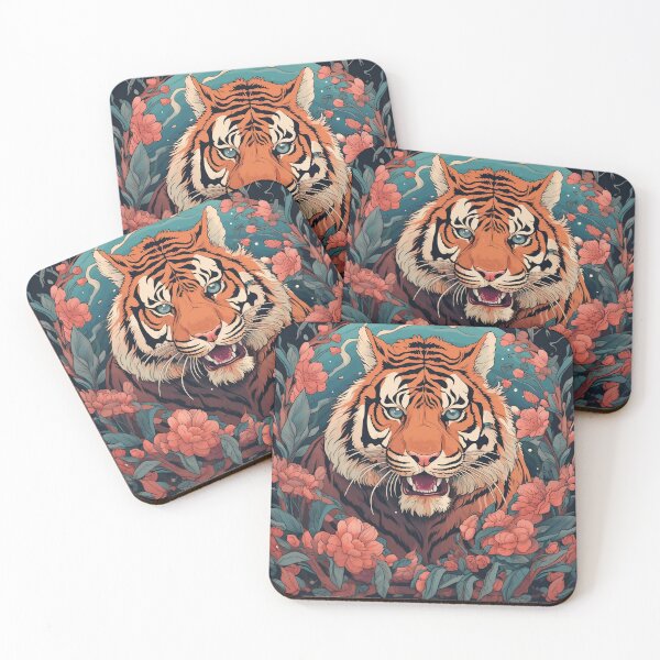Item preview, Tiger Oriental Illustration designed and sold by TPhanDesign.