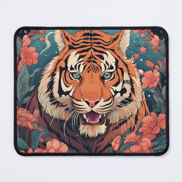 Item preview, Tiger Oriental Illustration designed and sold by TPhanDesign.