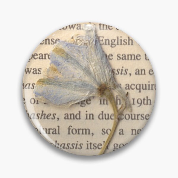 Item preview, Flower on vintage page A designed and sold by Julianum.