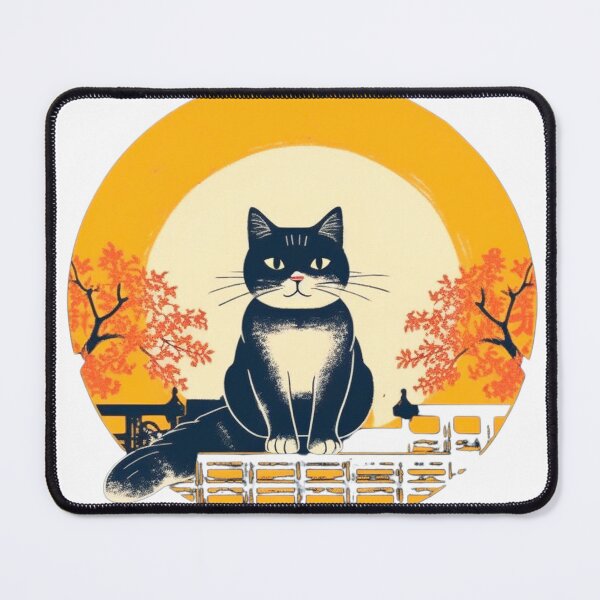 Item preview, Dili Japanese cat designed and sold by Kiyomi Mizushima.
