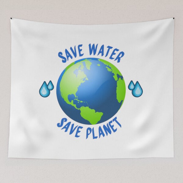Item preview, Save water save the planet designed and sold by TeePassion.