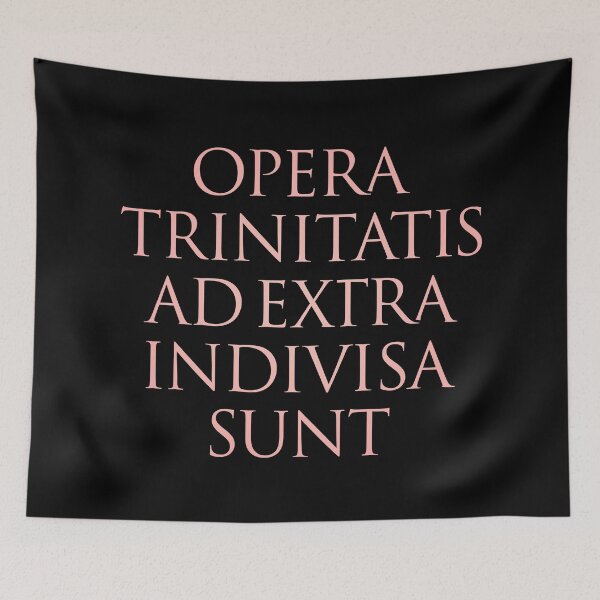 Item preview, Opera trinitatis ad extra indivisa sunt v.2 designed and sold by x1brett.