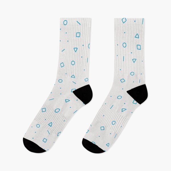 Item preview, Geometric shape doodles pattern designed and sold by rdxart.