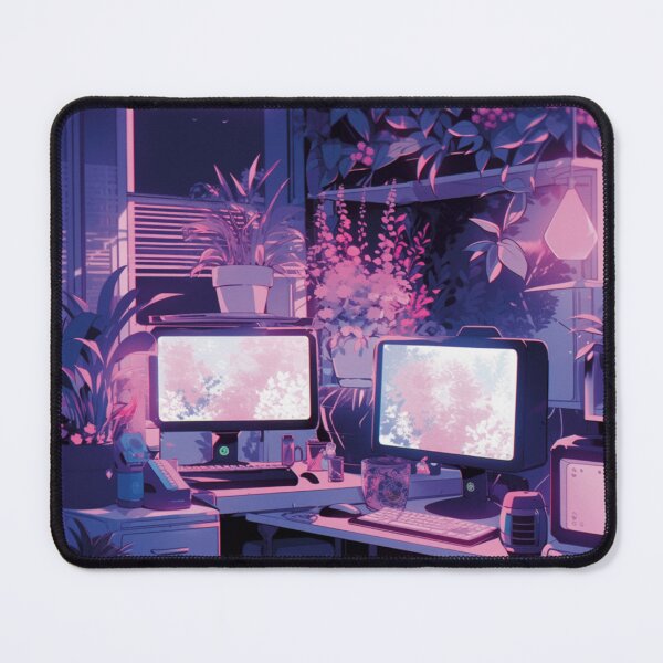 Item preview, Purple Aesthetic Workspace designed and sold by Lialightart.
