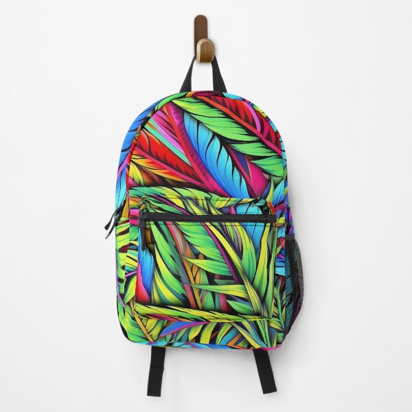 Item preview, Abstract Leafs Colorful Doodle Pattern designed and sold by Desfix.