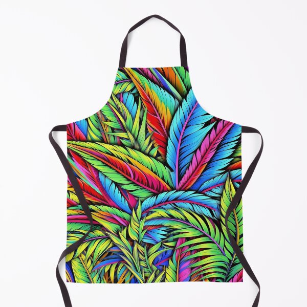 Item preview, Abstract Leafs Colorful Doodle Pattern designed and sold by Desfix.