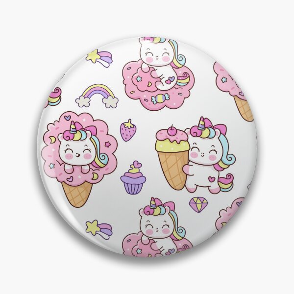 Item preview, Cute Unicorn Hug Cloud Sweet Dream, Funny Unicorn in Ice Cream, Beautiful Unicorn Hug Giant Ice Cream - Set of 3 with Bonuses designed and sold by OFMdesigns.